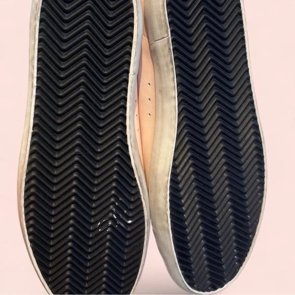 Sam Edelman light Pink trainers with snakeskin detail - Picture 4 of 4